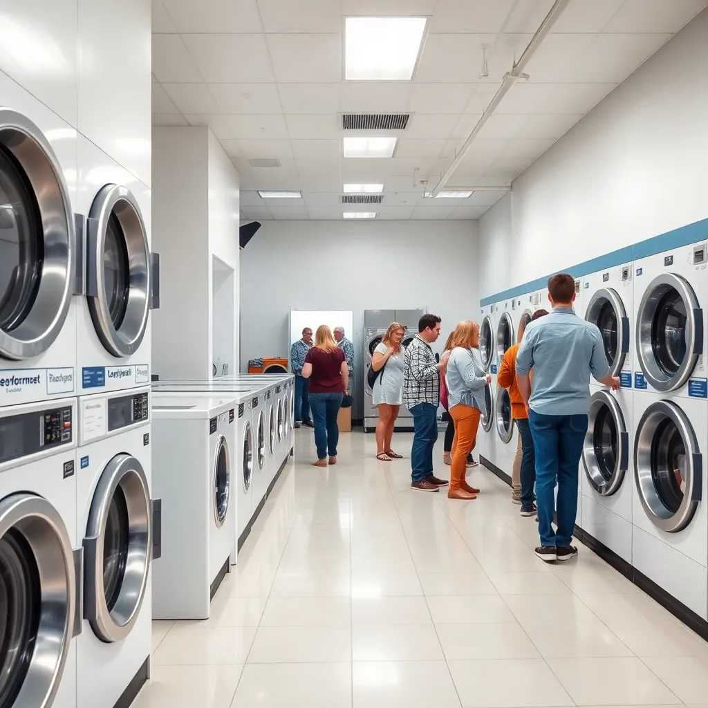 The Laundry Room Coin Wash laundromat